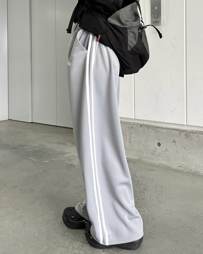 受注制【youll】track wide pants (2color)