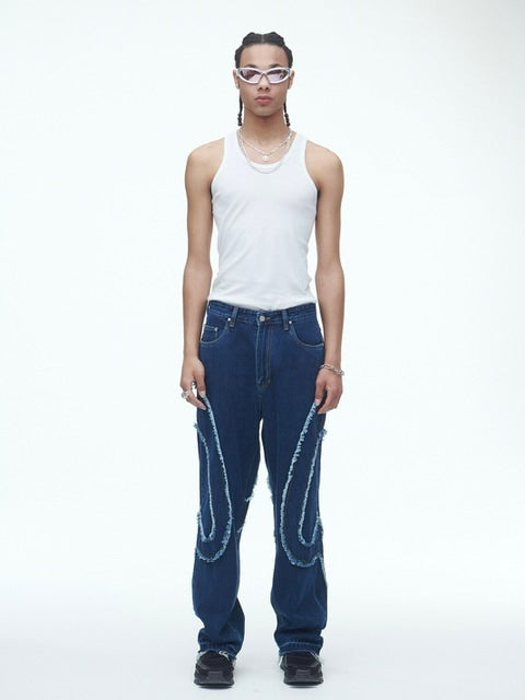 【SSERPE】COMMA DENIM PANTS