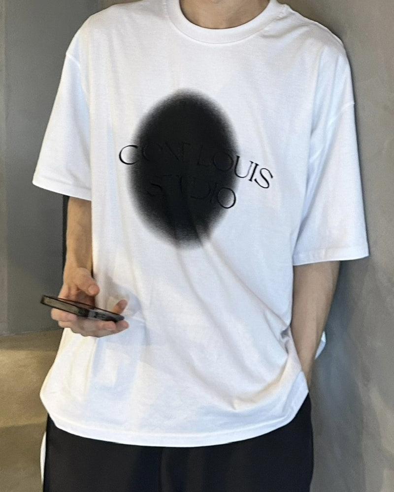 【youll】embroidery logo tee (2color)