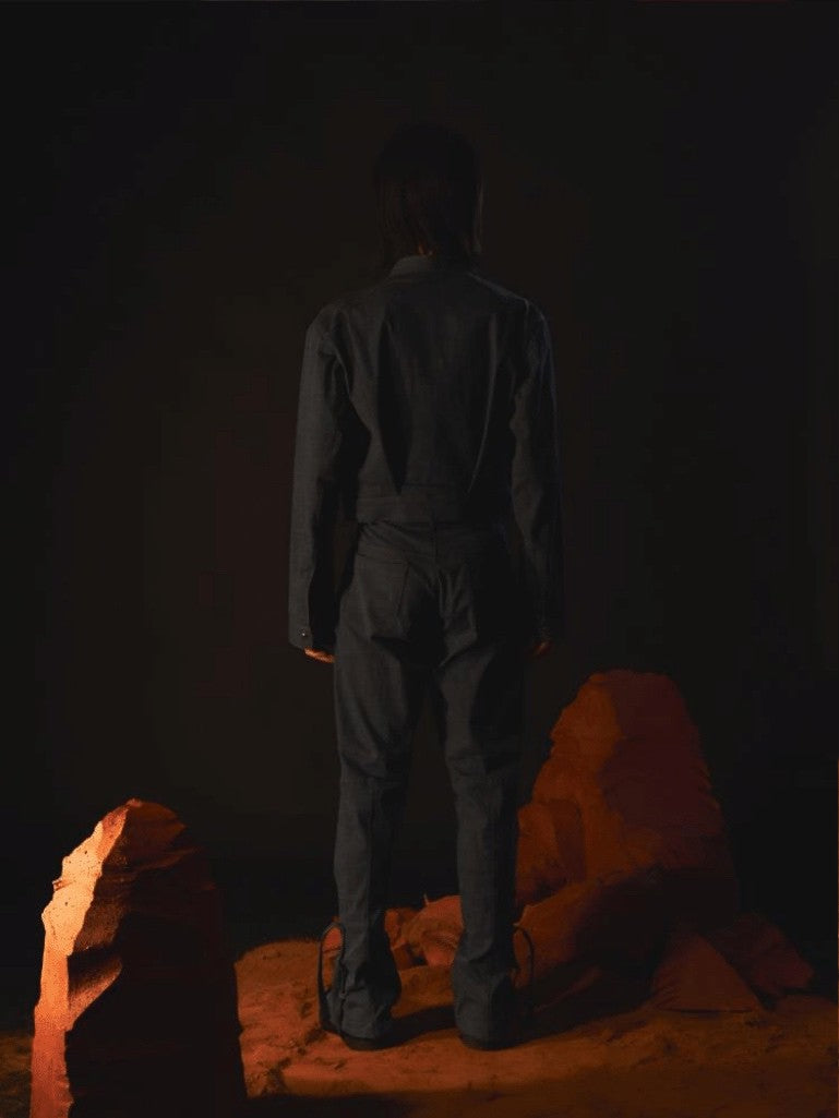 【ARTS DE BASE】Denim Bike Jacket