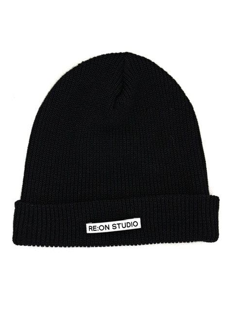 【RE:ON STUDIO】REON LOGO COTTON BEANIE