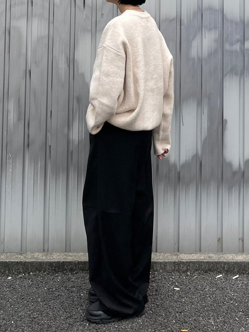 受注制【Chikashitsu +】unisex 6color knit (6color) / 【チカシツプラス】ユニセックス6カラー長袖ニット