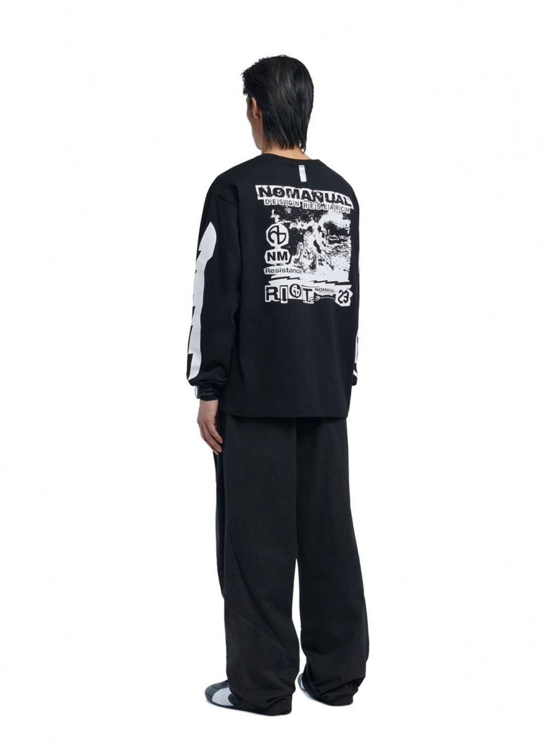【NOMANUAL】RIOT LONG SLEEVE TEE