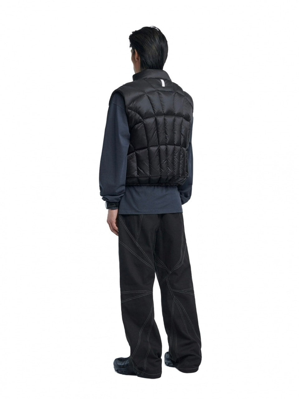 【NOMANUAL】STITCHED SYMBOL PADDING VEST