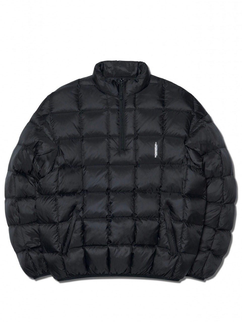 【NOMANUAL】SQR PADDED HALF ZIP-UP JACKET