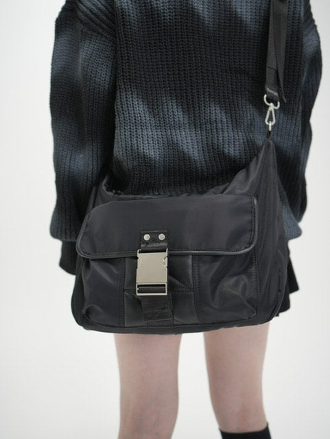 受注制【Never mind the XU】buckle cross bag