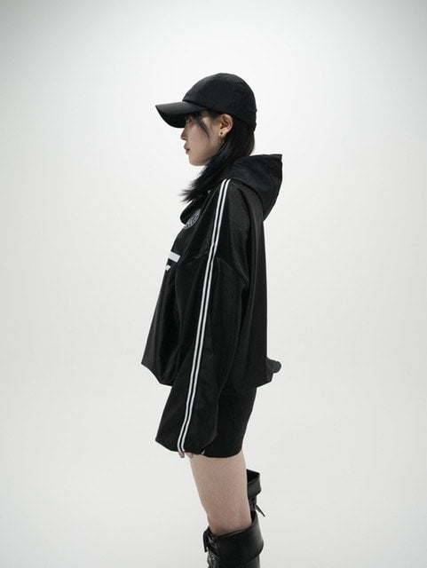 受注制【Never mind the XU】uniform line long sleeve tee (2color)