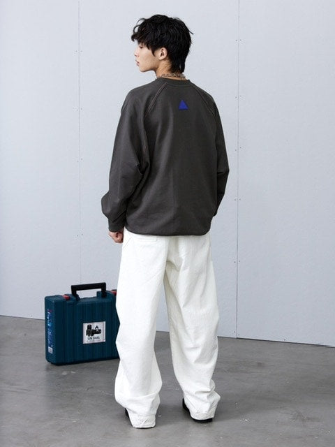 【ARCH by ROARINGWILD】STITCH PATCHWORK SWEATERSHIRT