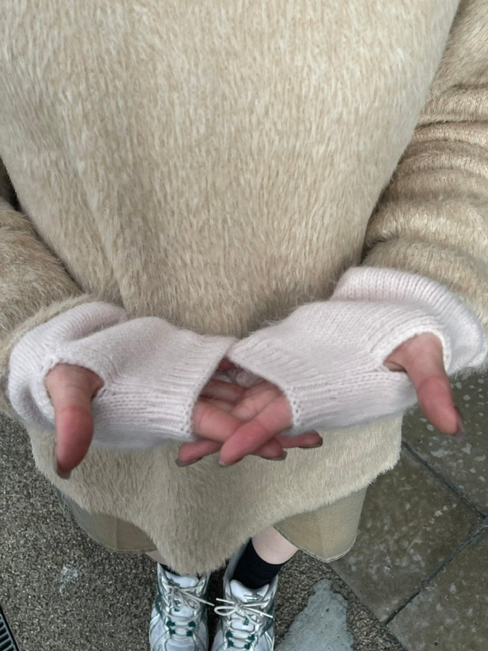 【Chikashitsu +】arm warmer (6color)