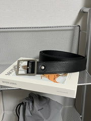 受注制【youll】square buckle belt