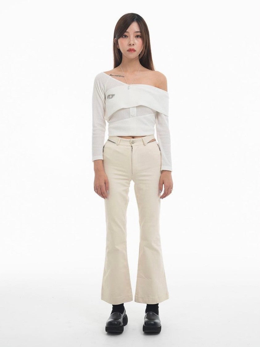 【ASSEMBLE STATION×KLF AIRLINE】DRAPING OFF SHOULDER