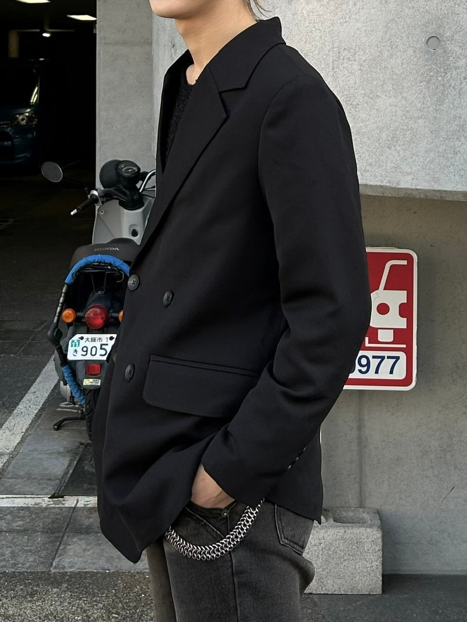 受注制【Chikashitsu +】double jacket