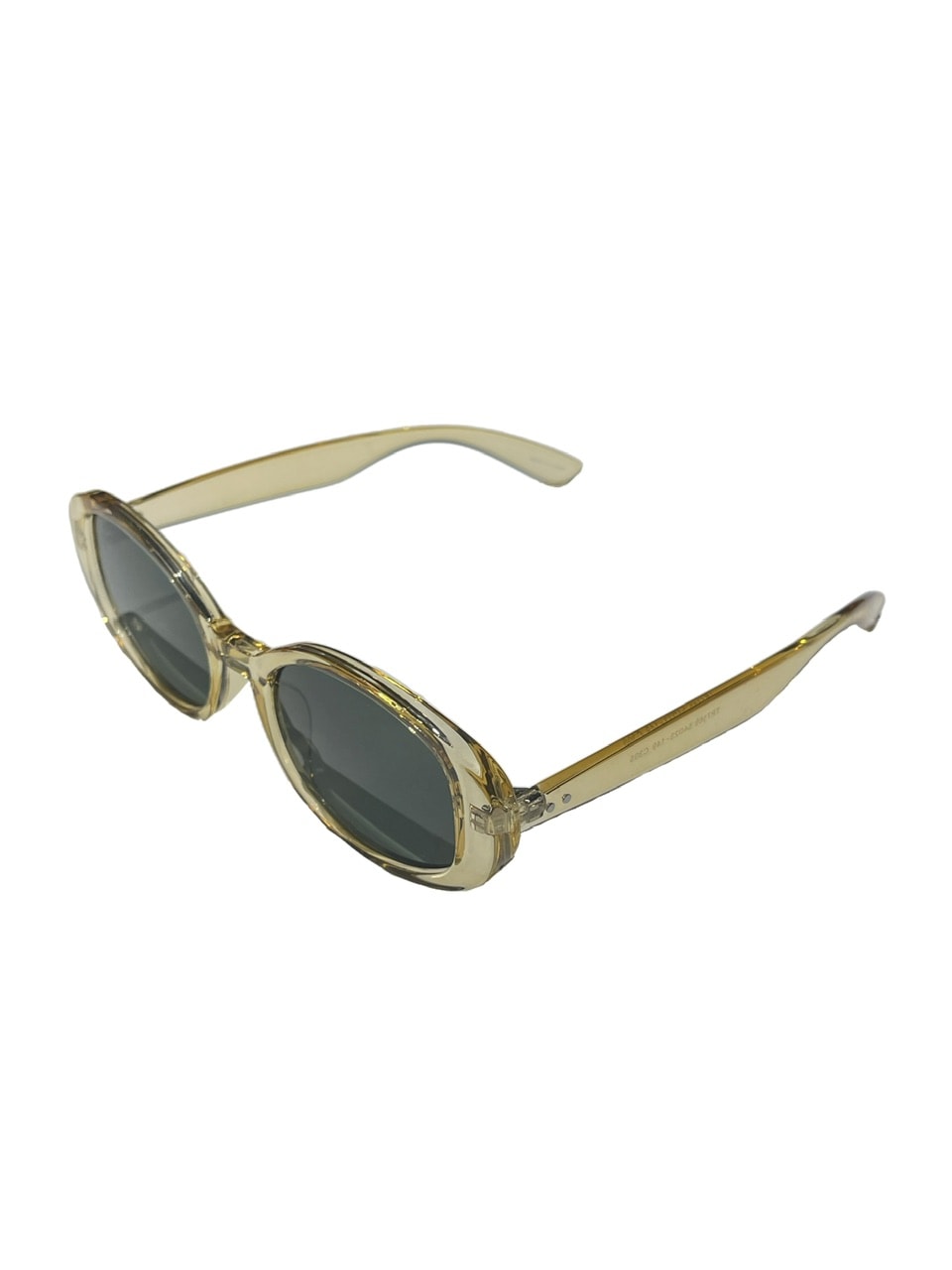 【Chikashitsu +】round bold color sunglasses (4color)