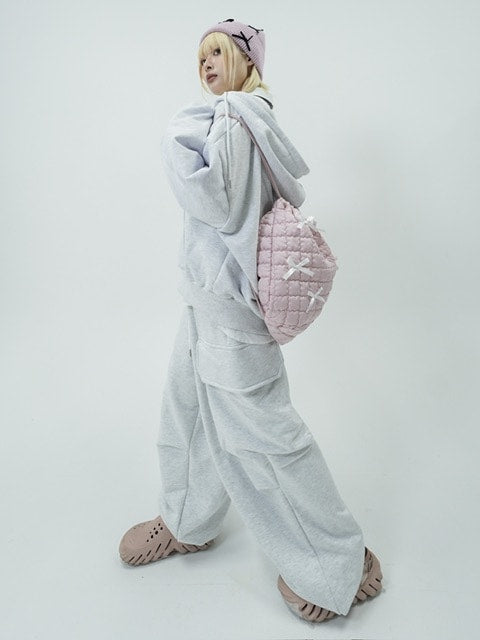 受注制【nmtc +】pocket sweat pants (2color)
