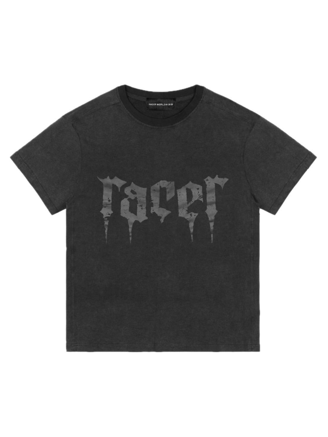 【RACER WORLDWIDE】Print Panel T-Shirt