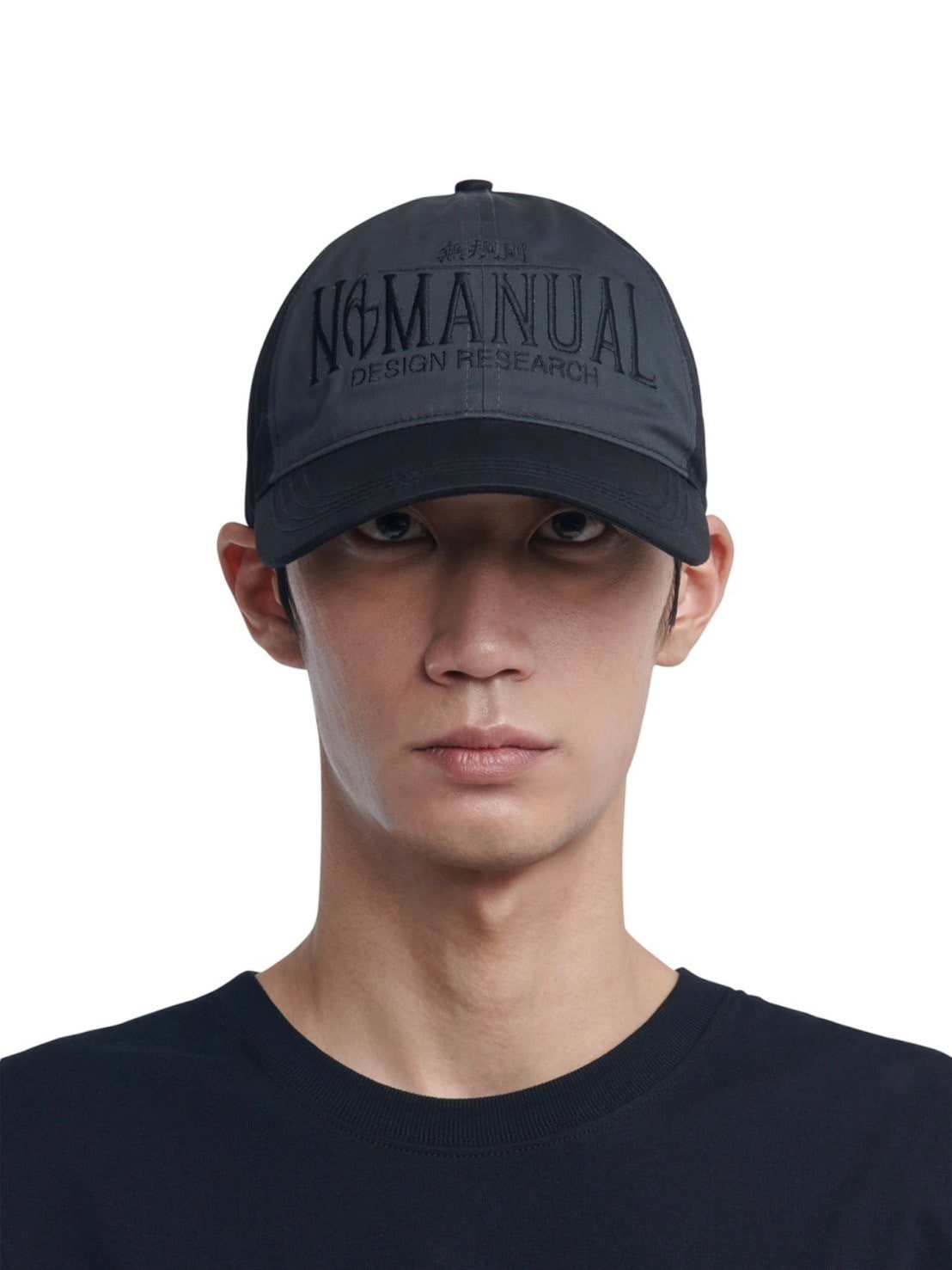 【NOMANUAL】2C TRUCKER BALL CAP / 【ノーマニュアル】ロゴボールキャップ