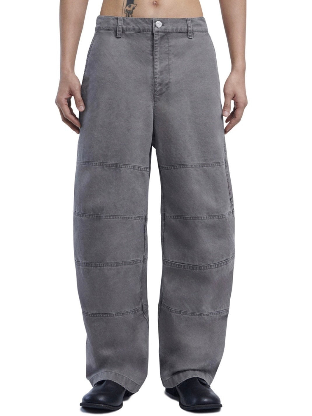 【NOMANUAL】P.D CURVED PANTS
