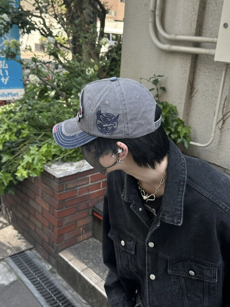 大阪店WEB限定【Chikashitsu +】vintage design cap (3color)
