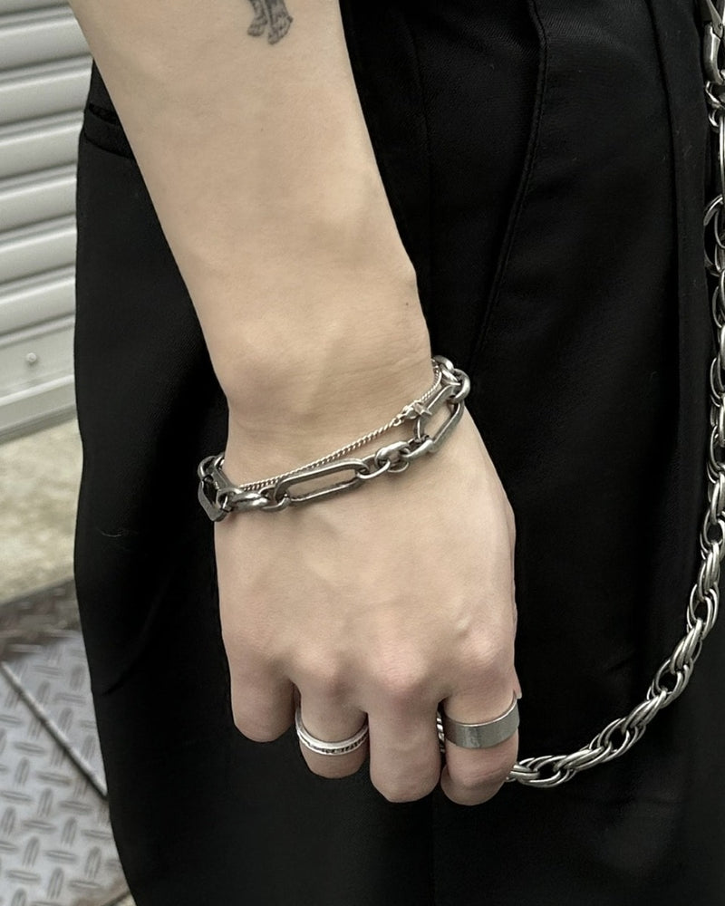 大阪店WEB限定【Chikashitsu +】original chain bracelet