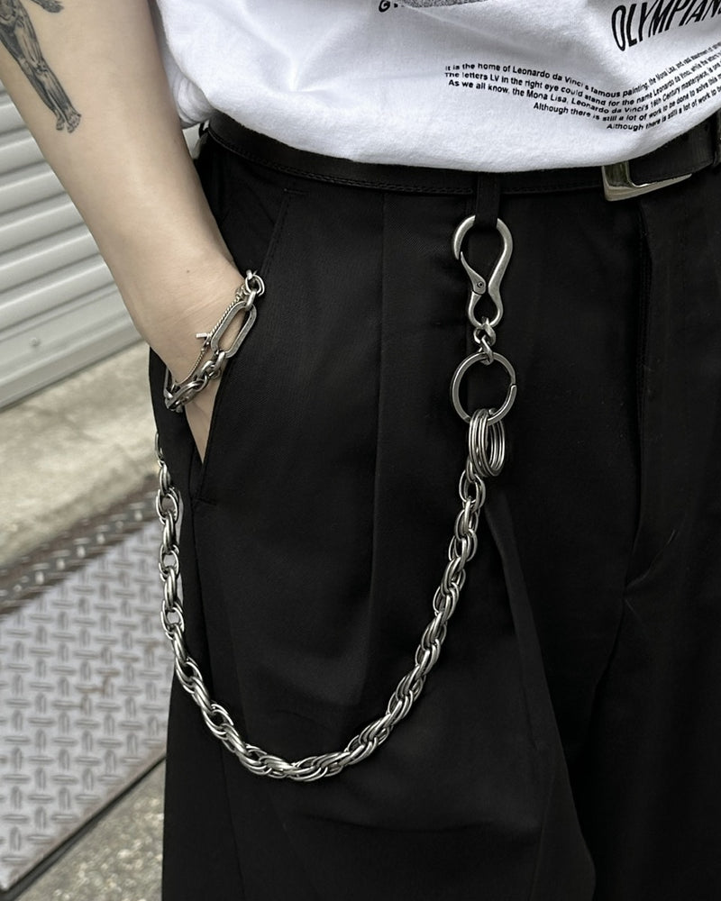 大阪店WEB限定【Chikashitsu +】original wallet chain