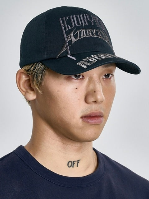 【AJOBYAJO】Arch Logo Washed Cap