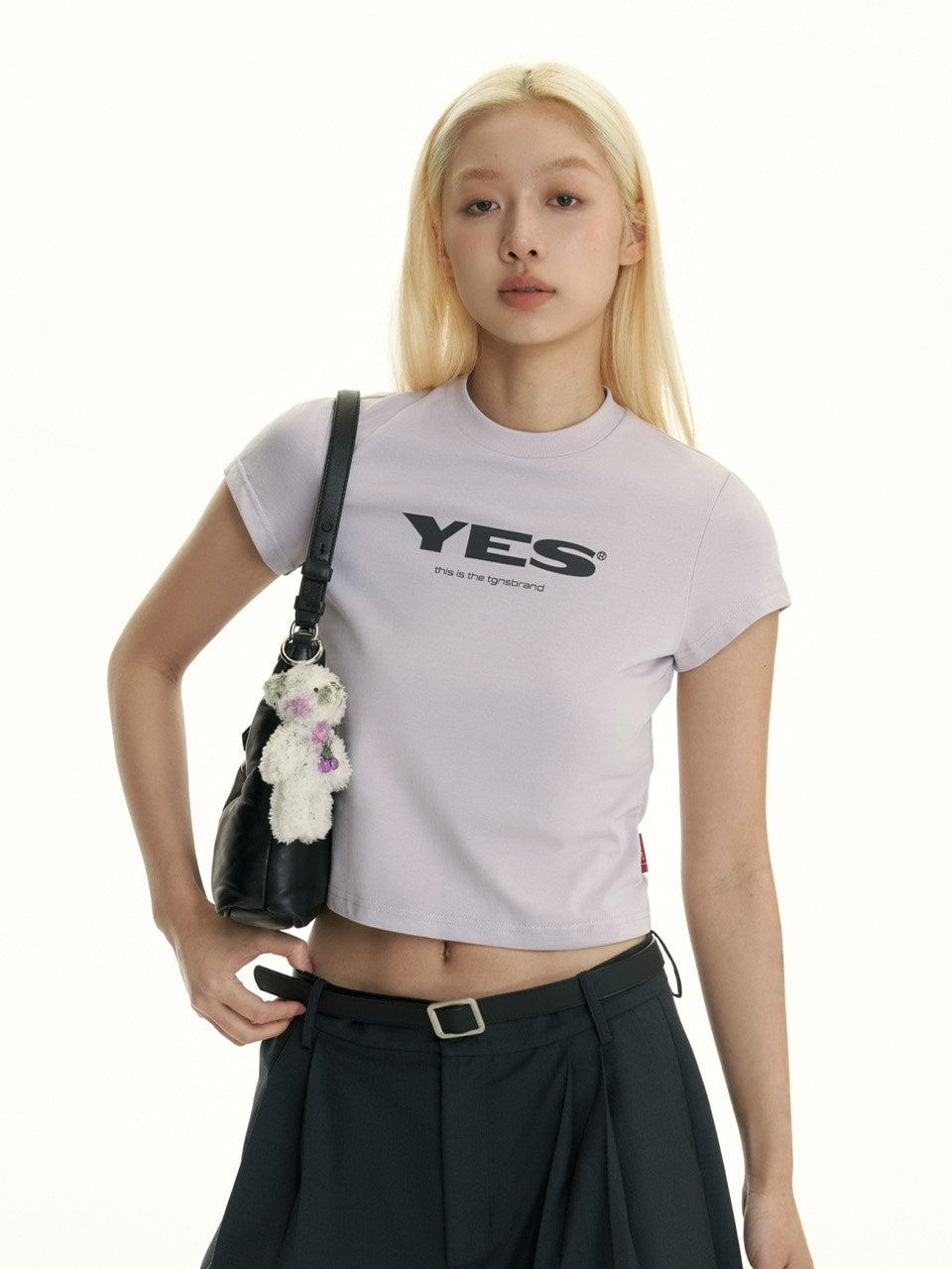 【TGNS】Short Length Yes Logo Tee