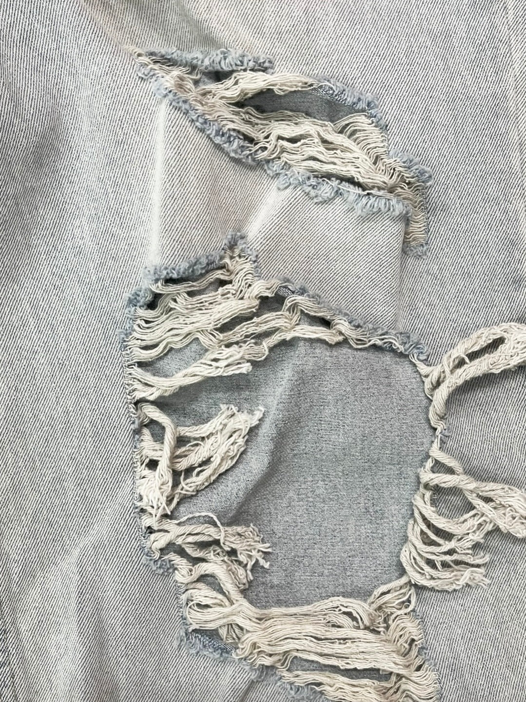 受注制【Bizarre Maiden】grunge crush denim pants (2color)