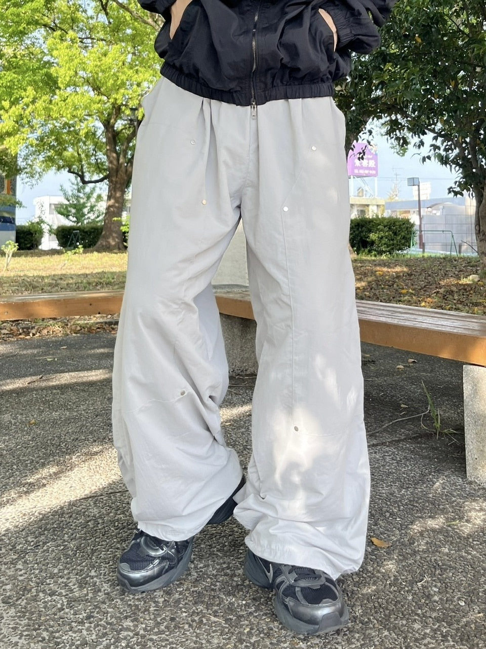 受注制【youll】back pocket balloon pants (2color)