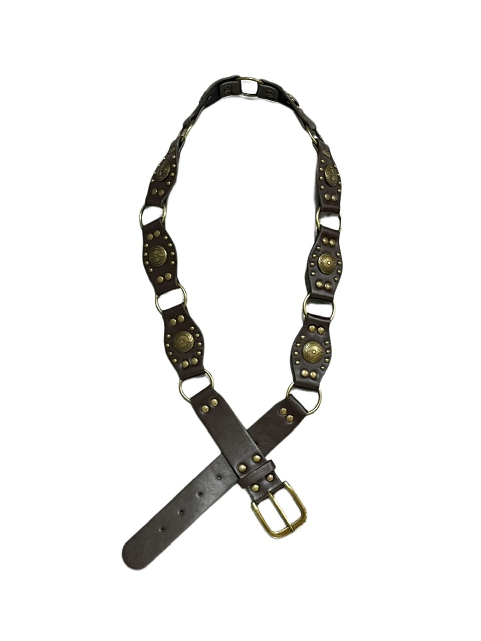 受注制【Never mind the XU】western belt (2color)