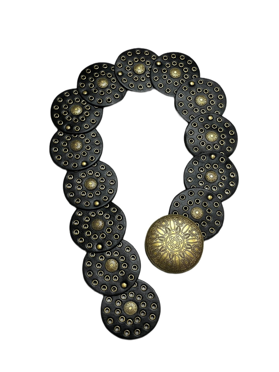 受注制【Never mind the XU】western wide belt (2color)