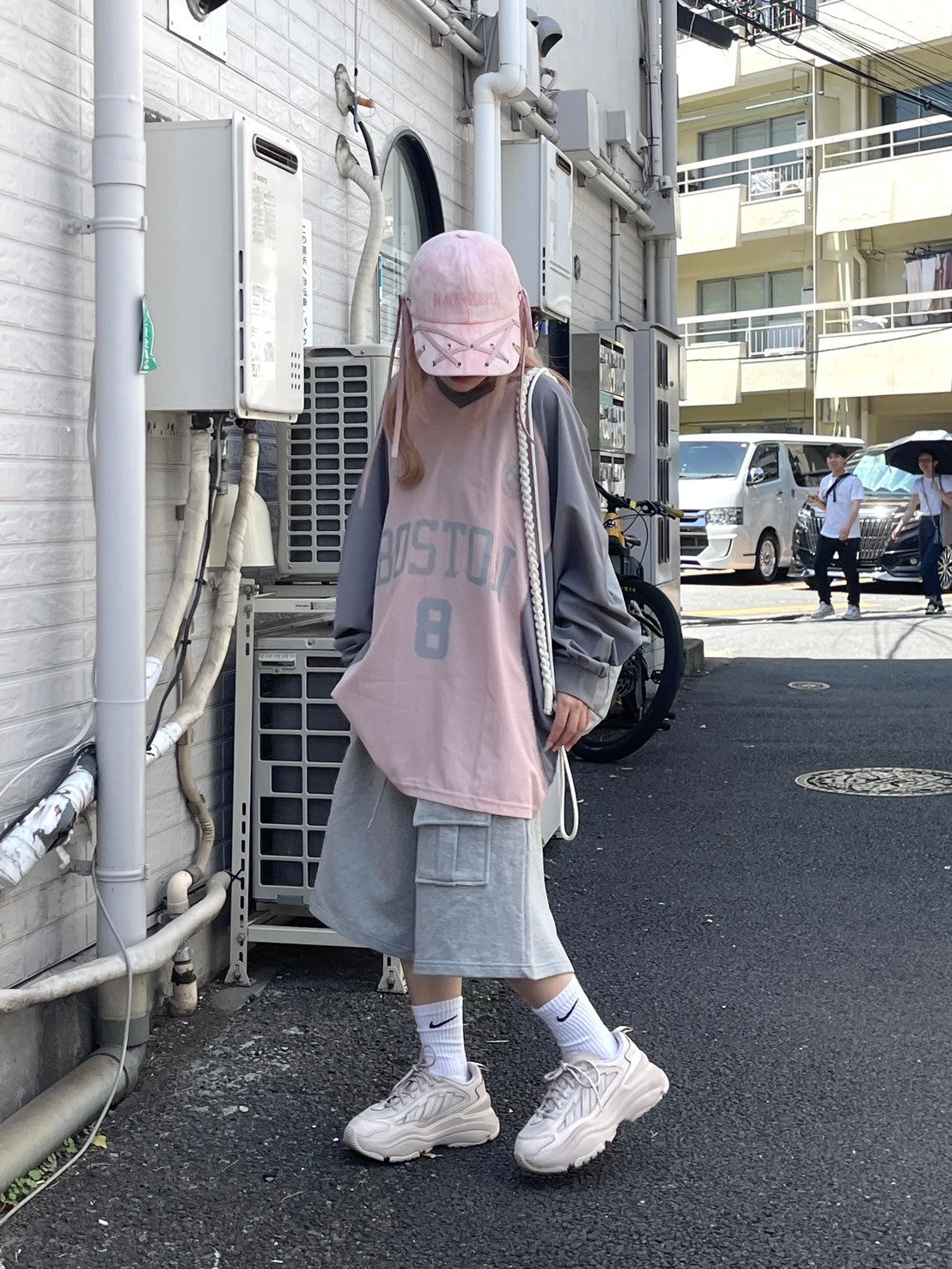 受注制【nmtc +】sports raglan long sleeve tee