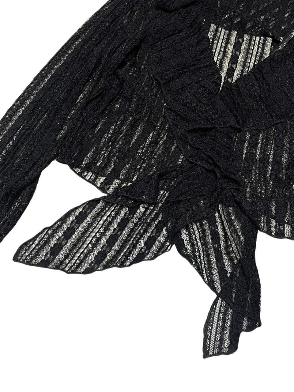 【Never mind the XU】frill lace cardigan (2color)