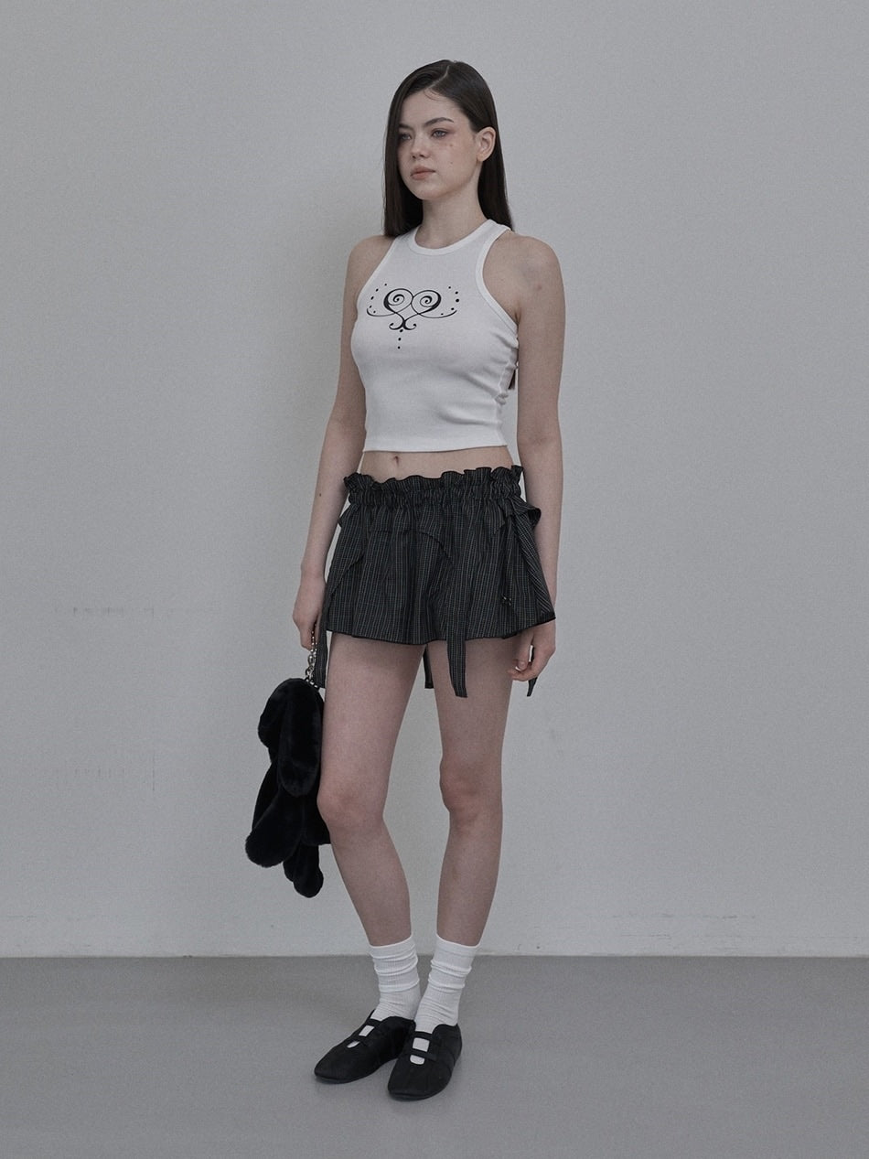 【SETUP‐EXE】BACK POCKET HEART SLEEVELESS