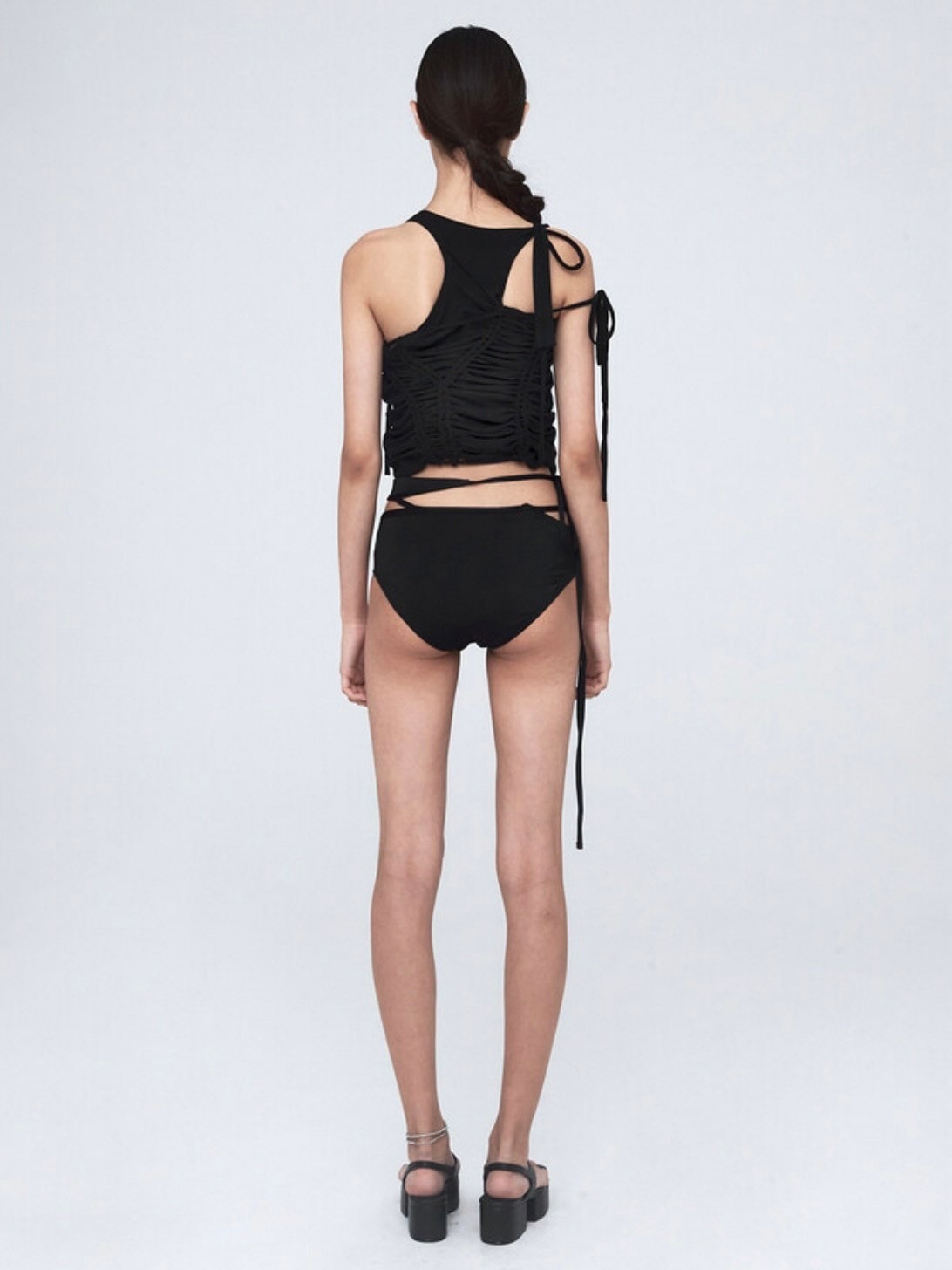 【NACHE】BRAID DROP SLEEVELESS