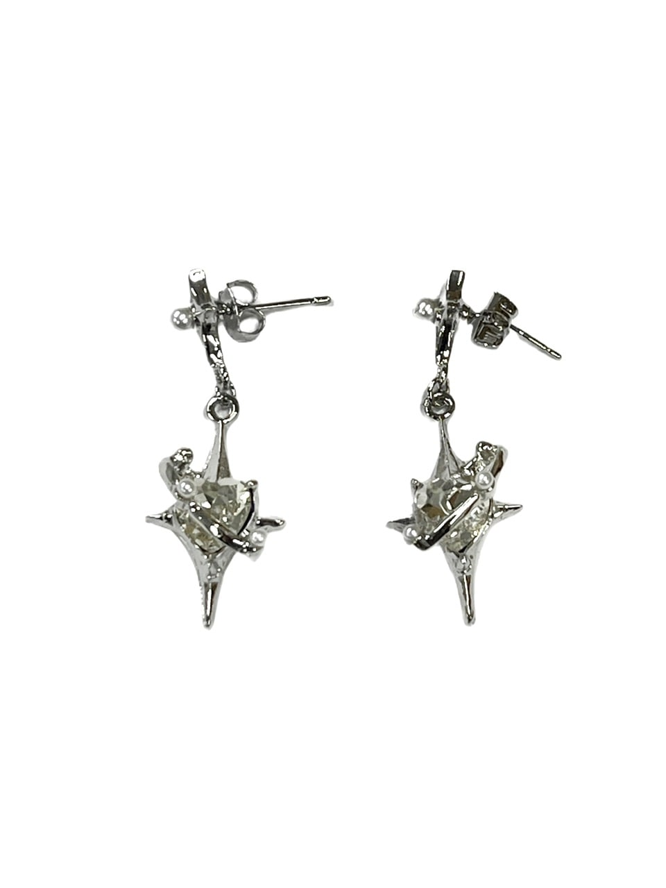 受注制【Never mind the XU】heart galaxy pierce (2color)