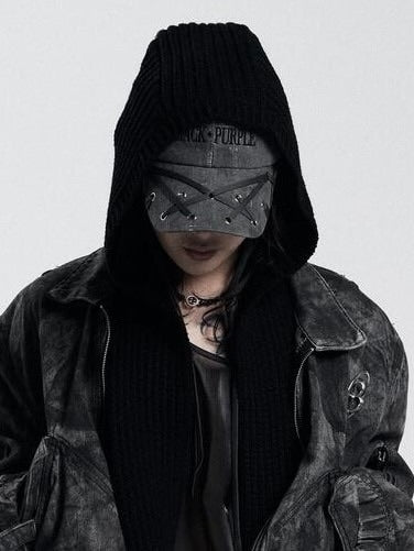 【BLACK PURPLE】Vortex strap eyelet cap