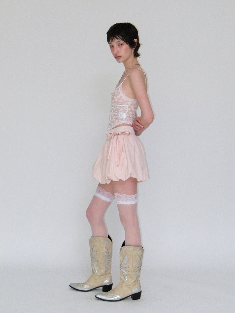 【CRANK】LACE CORSET SLEEVELESS