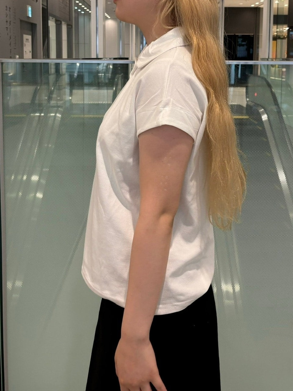 受注制【OaKS】round collar polo shirt (3color)