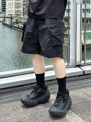 大阪店WEB限定受注制【Chikashitsu +】nylon cargo shorts