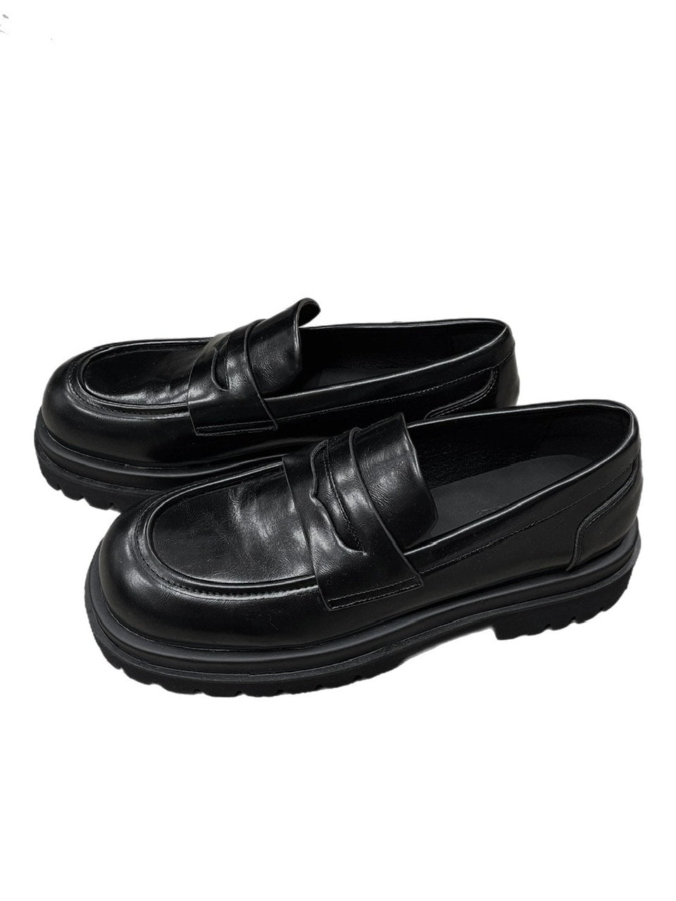 受注制【Chikashitsu +】double sole loafer