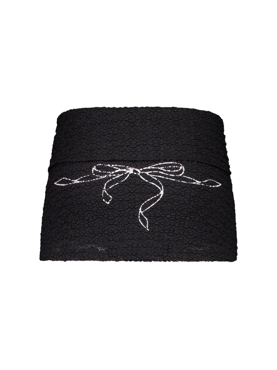 【SETUP‐EXE】BOW SKIRT PANTS