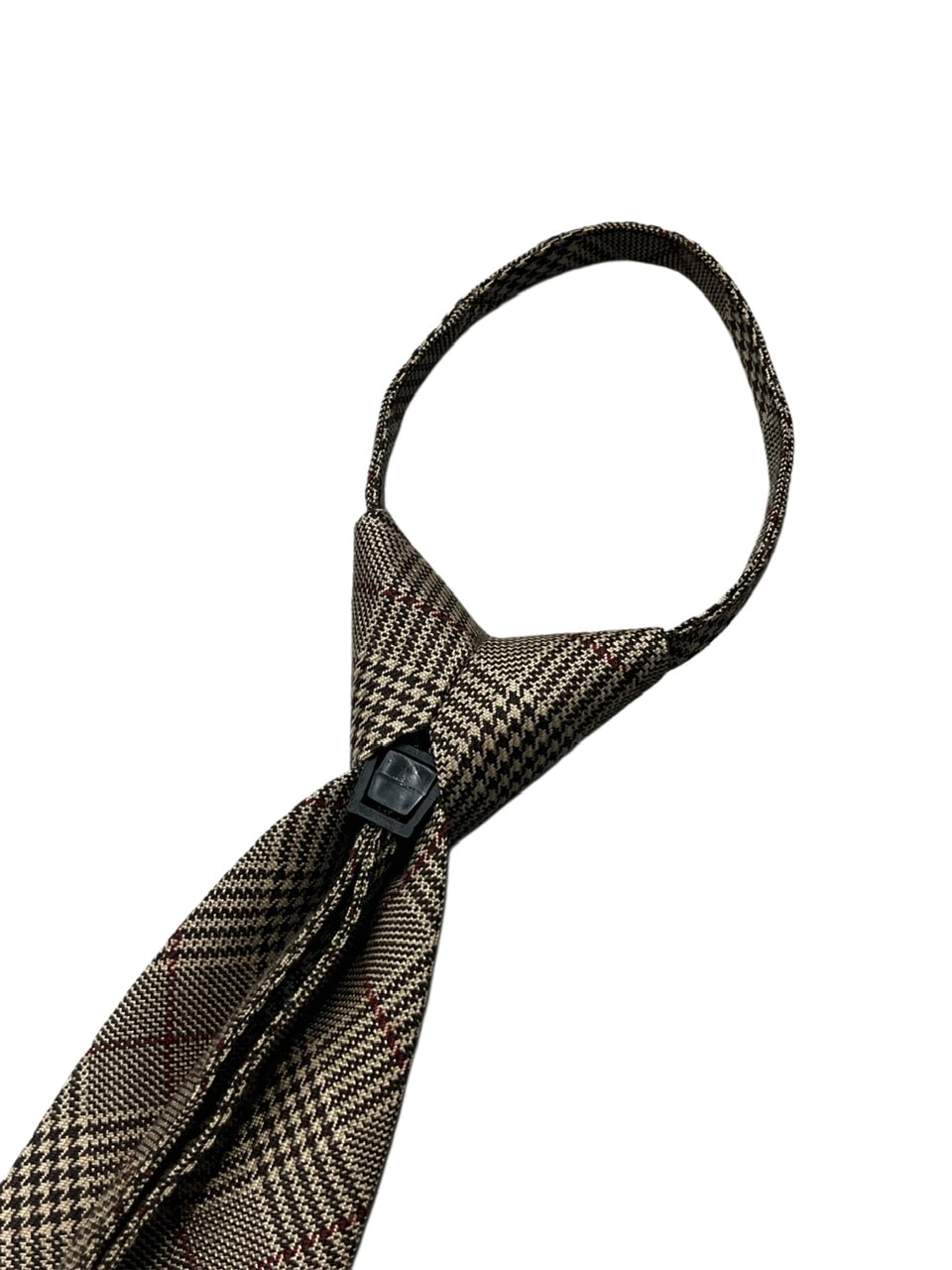 受注制【Never mind the XU】check necktie (2color)