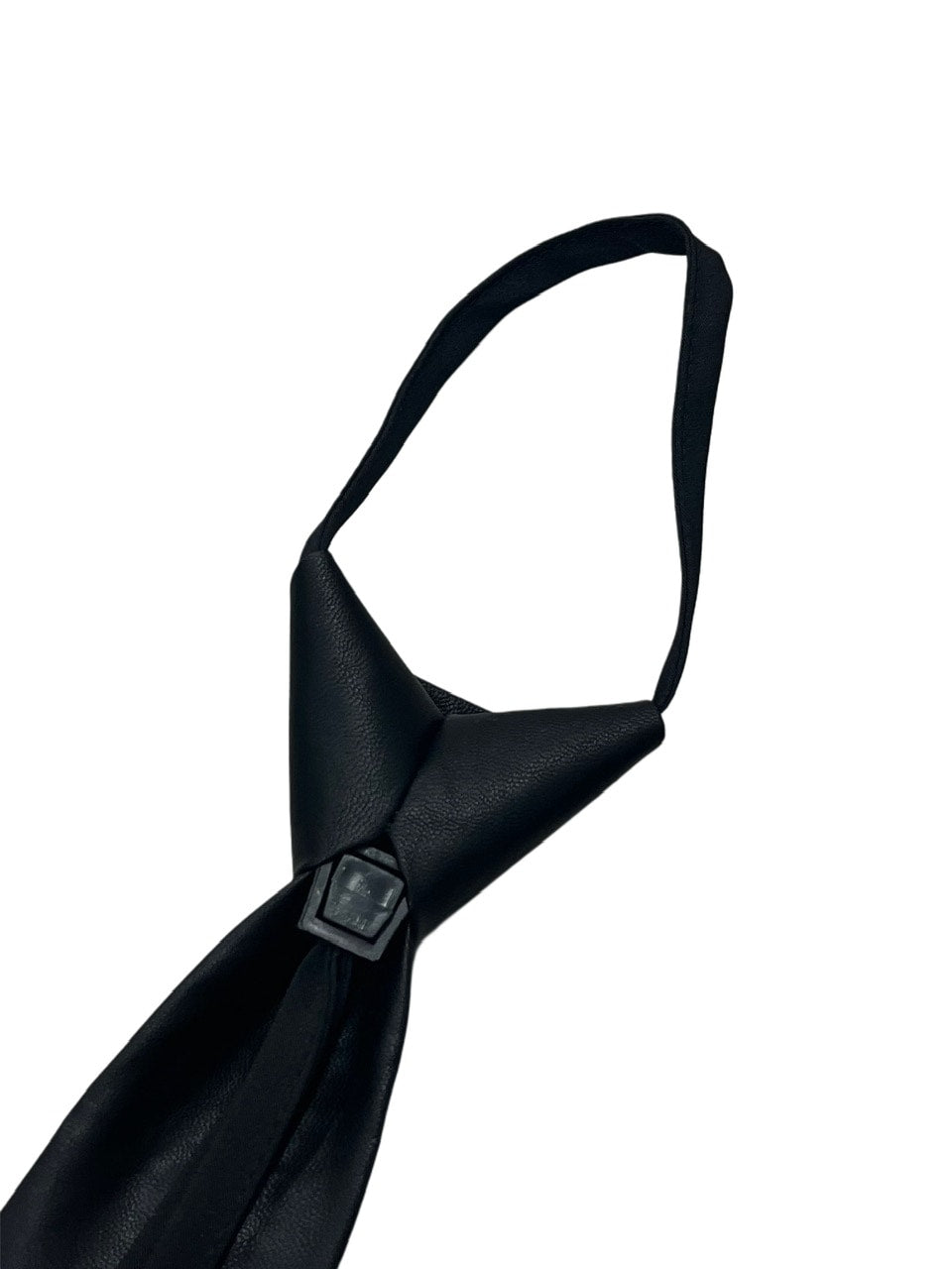 受注制【Never mind the XU】leather necktie