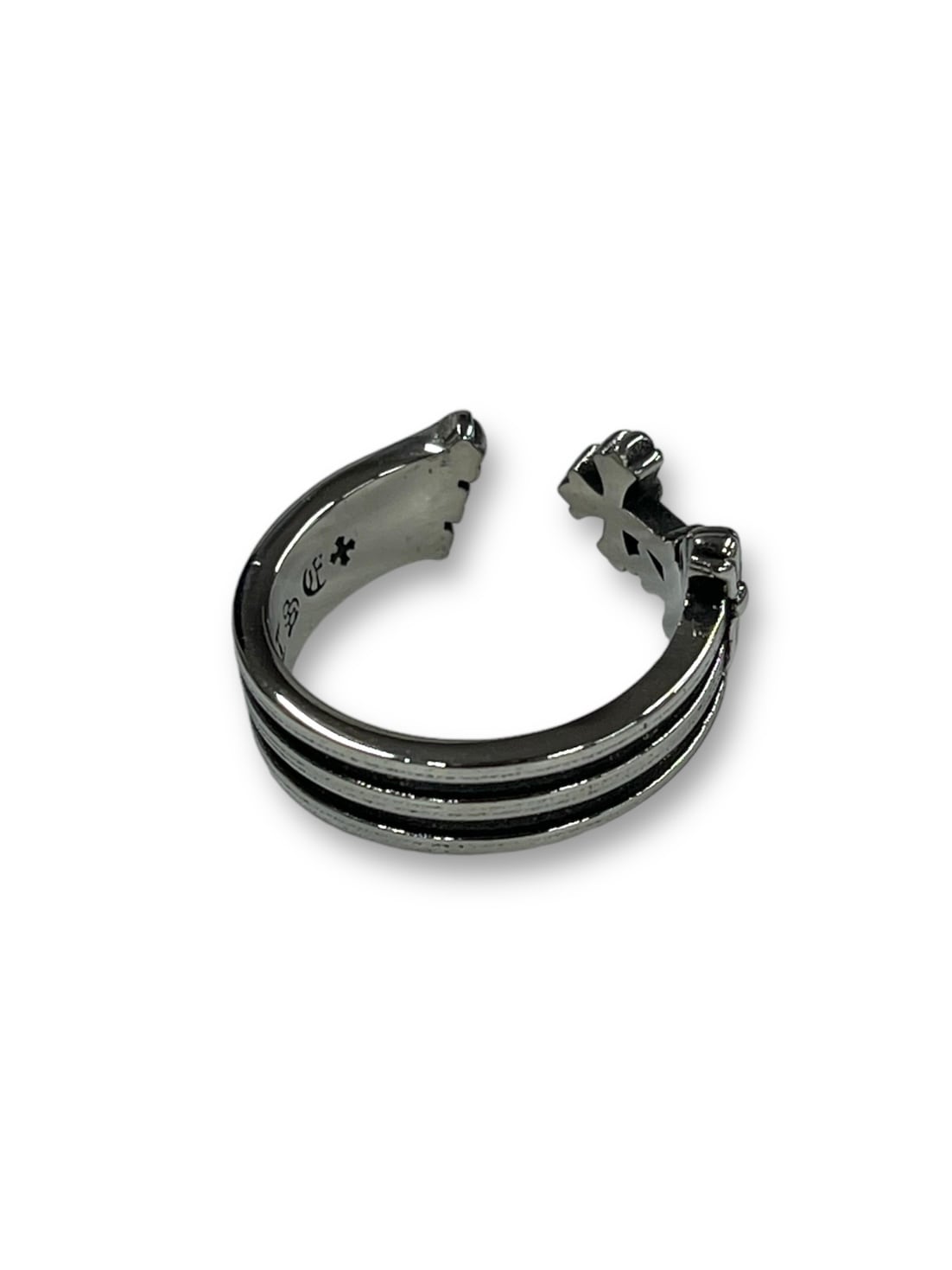 受注制【Bizarre Maiden】three cross open rings