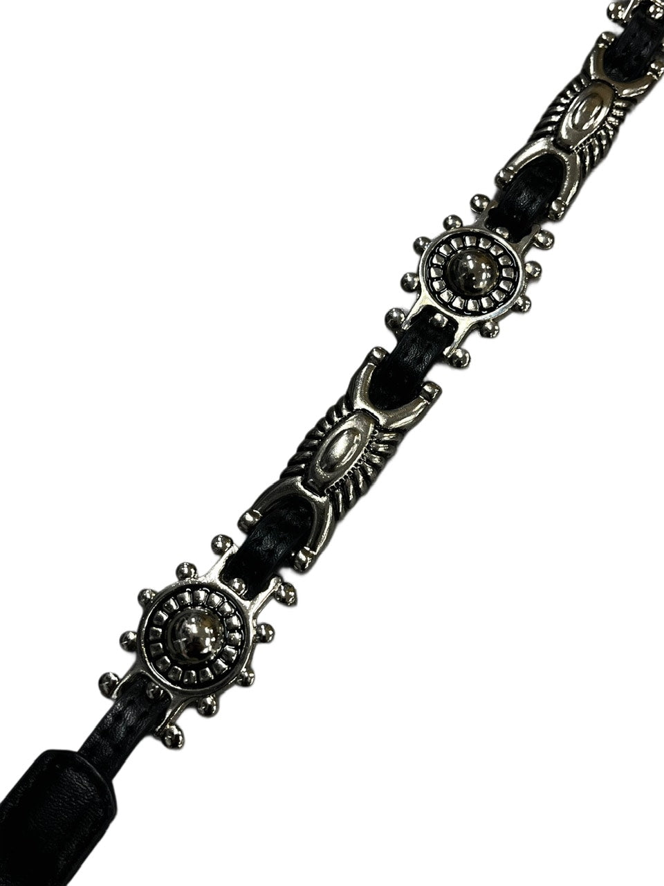 受注制【Never mind the XU】sun metal belt