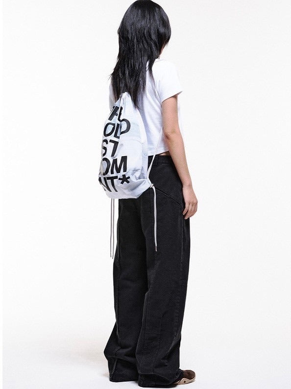 【THECOLDESTMOMENT】TCM logo gym sack