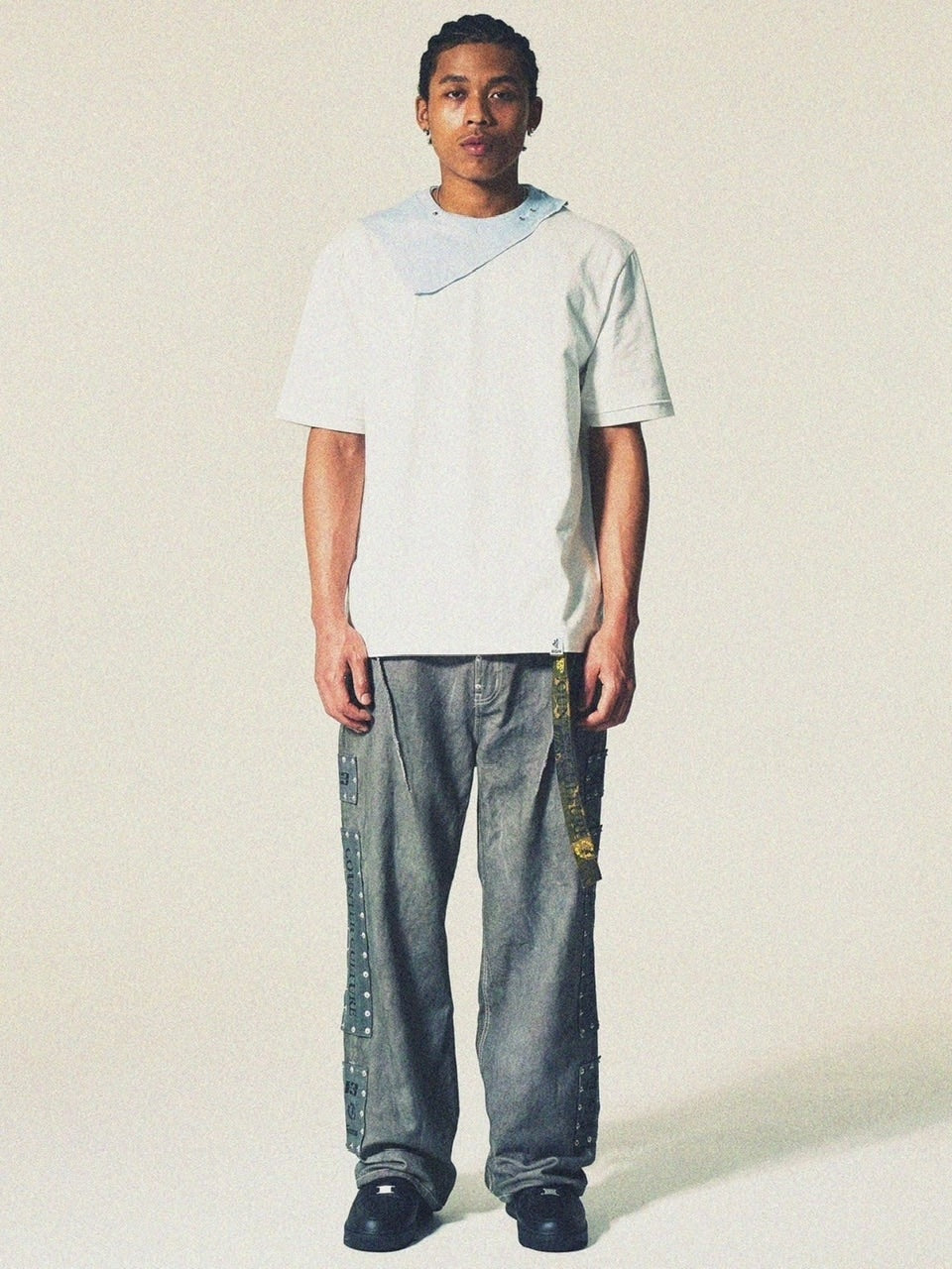 【RESURRECTION13】Neck Remake T Shirt