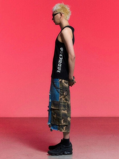 【SCHISM INDUCING】MUSCLE TANK TOP