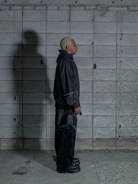 【DIG YOUR OWN GRAVE】DENIM PULLOVER (2color)