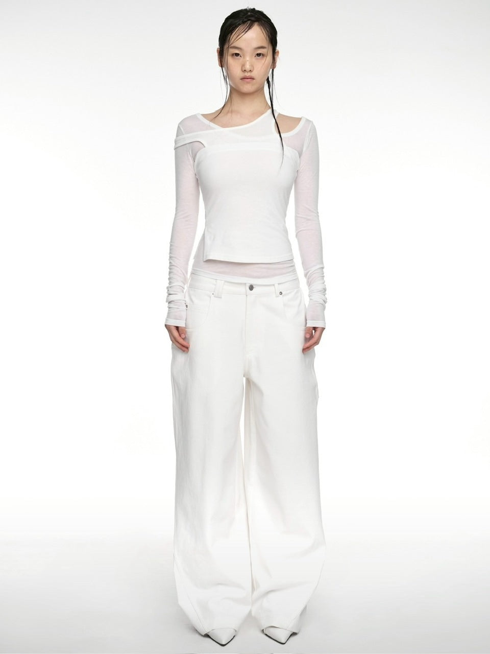 【NACHE】MIXED LAYERED LONG SLEEVE